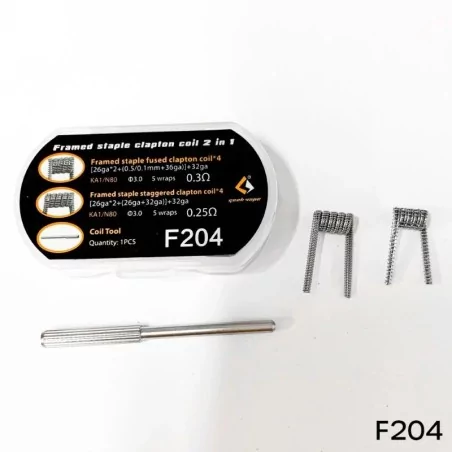 Coils Framed Staple Clapton (8pcs)