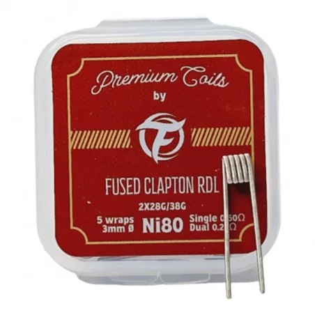 Coils Fused Clapton RDL Ni80 New Version (10pcs)
