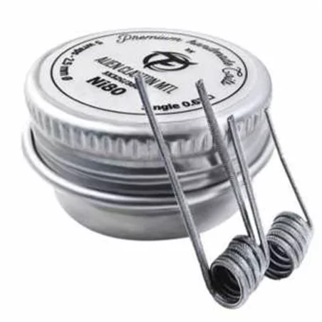 Coils Alien Clapton MTL Ni80 Handmade Series (2pcs)