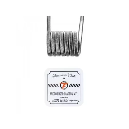 Coils Micro Fused Clapton MTL Ni80 (10pcs)