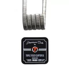 Coils Triple Fused Clapton DL Ni80 (10pcs)