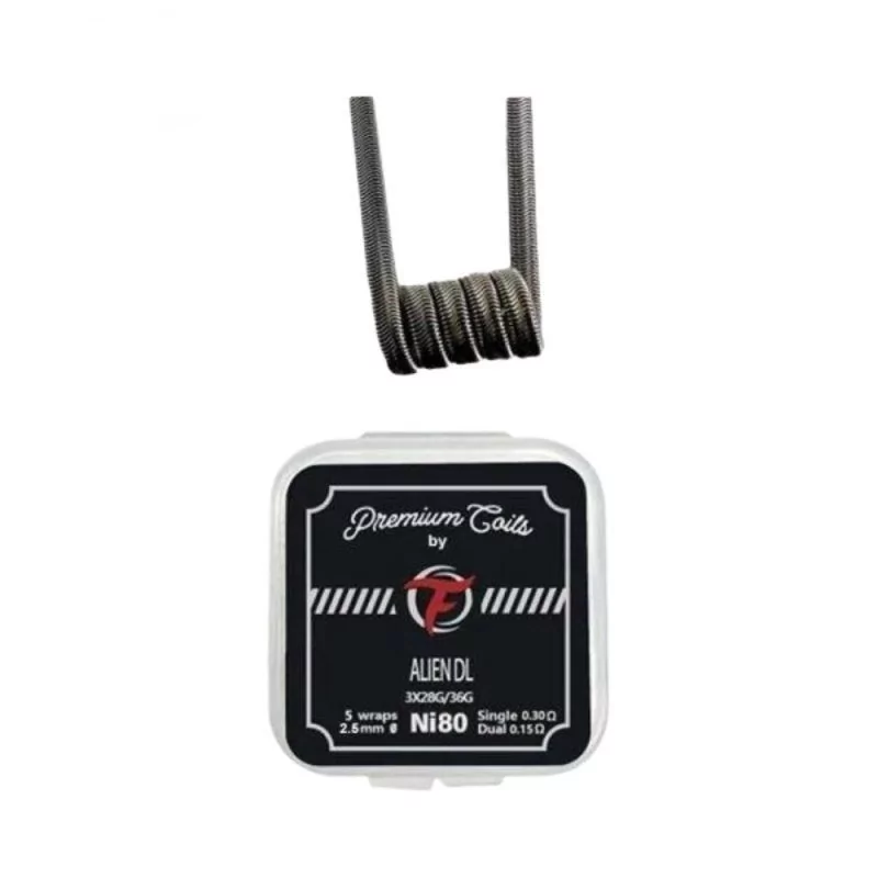 Coils Alien DL Ni80 2.5mm (10pcs) Coils Alien DL Ni80 2.5mm (10pcs)