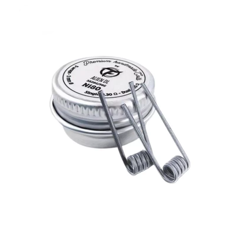 Coils Alien DL Ni80 Handmade Series (2pcs) Coils Alien DL Ni80 Handmade Series (2pcs)