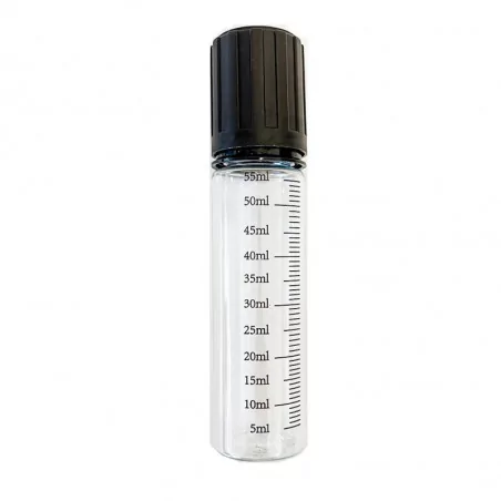 Flacon gradué avec Bouchon Trappe V2 60ml (5pcs)