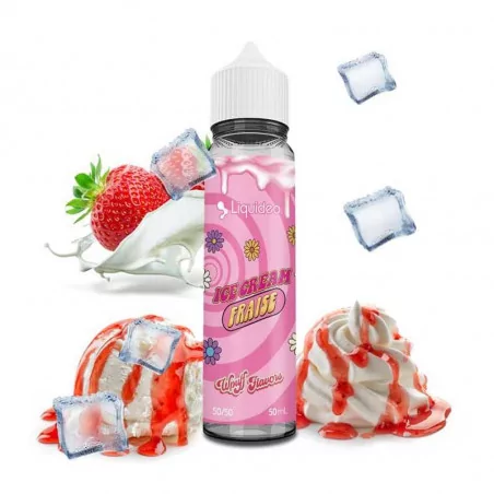 Wpuff Flavors Ice Cream Fraise 50ml